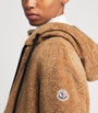 Moncler Yellow Reversible Teddy Padded Hoodie