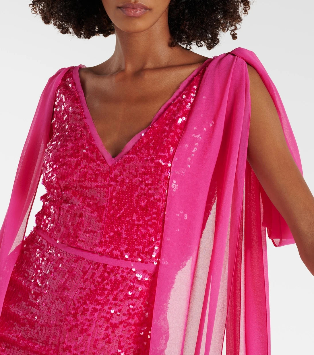 Erdem - Sequined midi dress