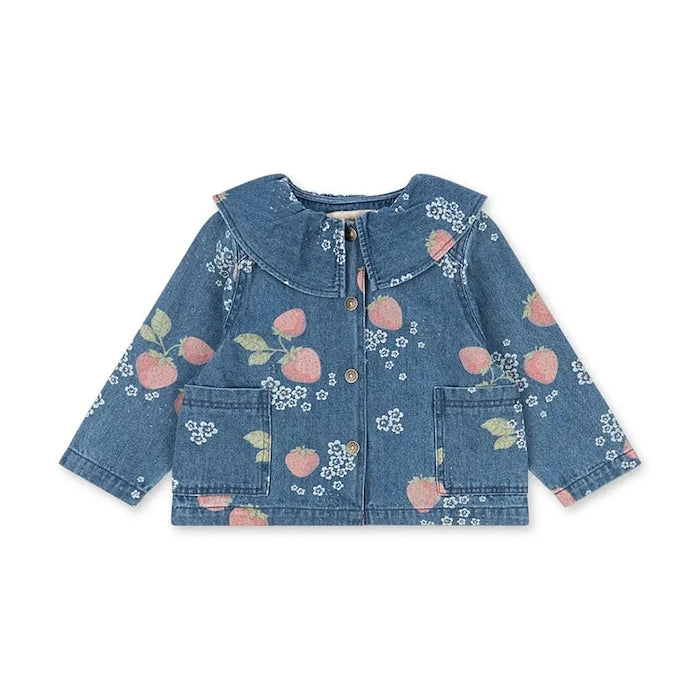 Детско дънково яке Konges Sløjd MAGOT COLLAR JACKET GOTS
