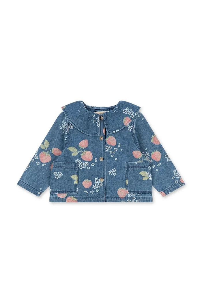 Детско дънково яке Konges Sløjd MAGOT COLLAR JACKET GOTS