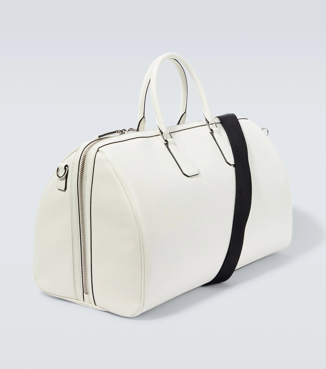 Prada - Leather duffel bag