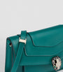 Bvlgari Green Leather Serpenti Forever East-West Shoulder Bag