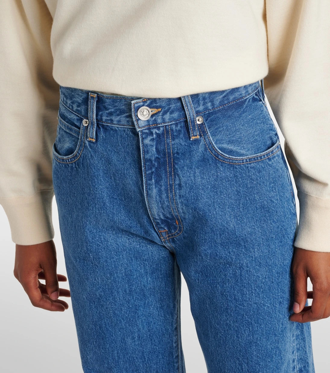Slvrlake - London high-rise straight jeans