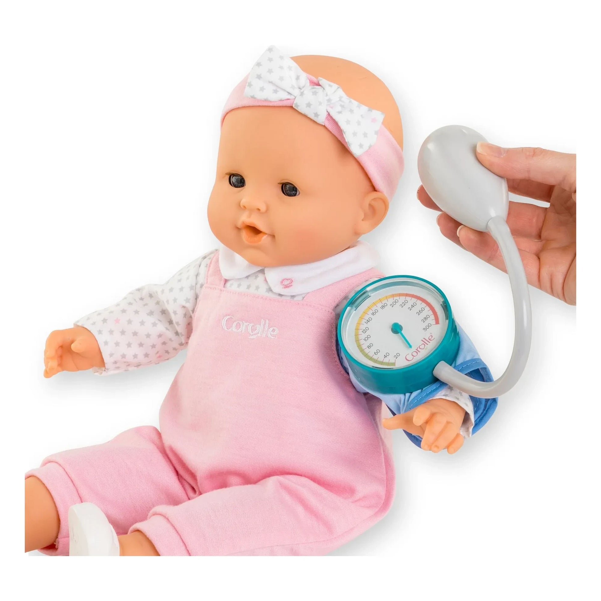 Corolle - Doctor's case and accessories for dolls 30 cm | Light blue