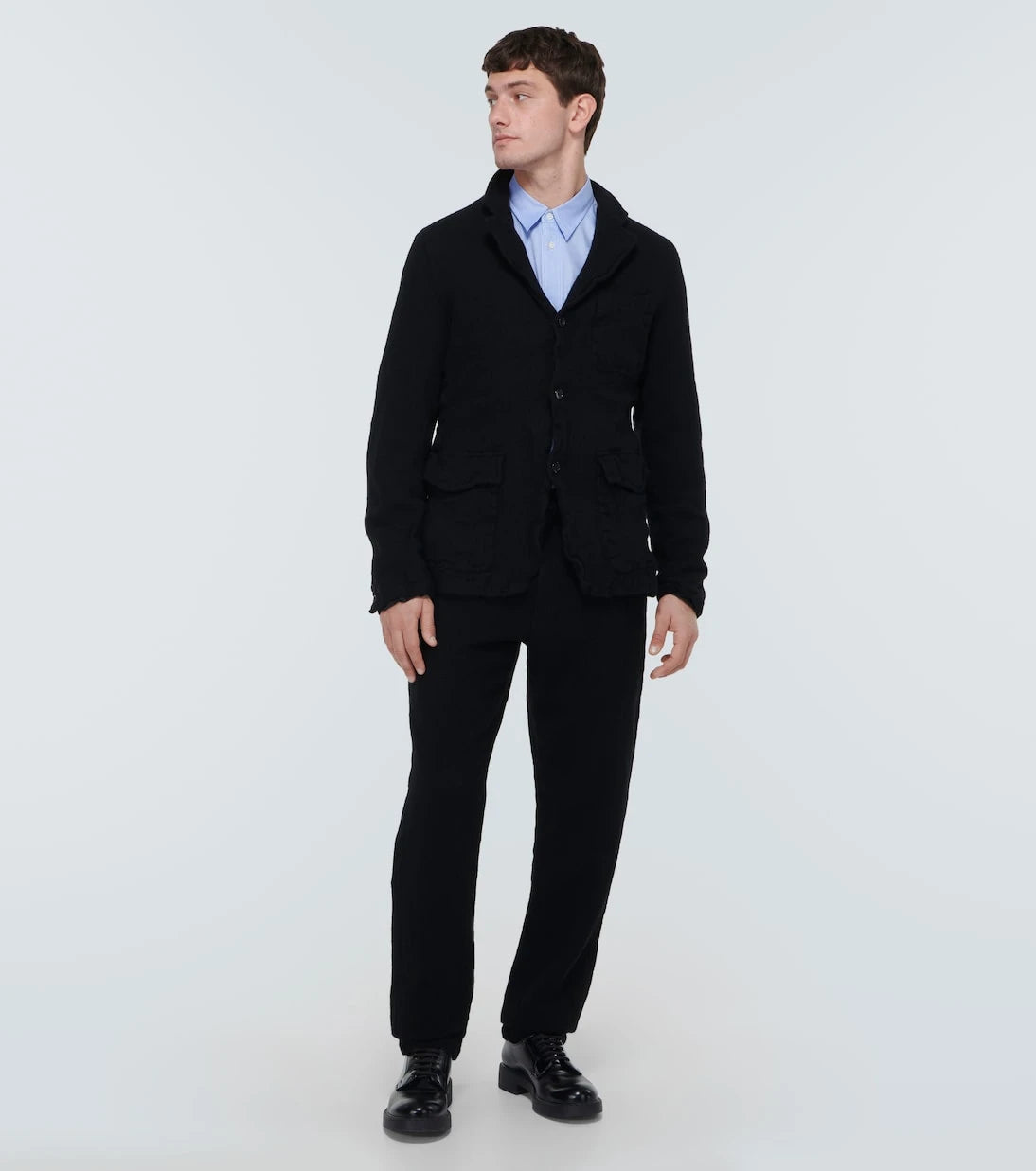 Comme des Garçons Shirt - Wool-blend pants
