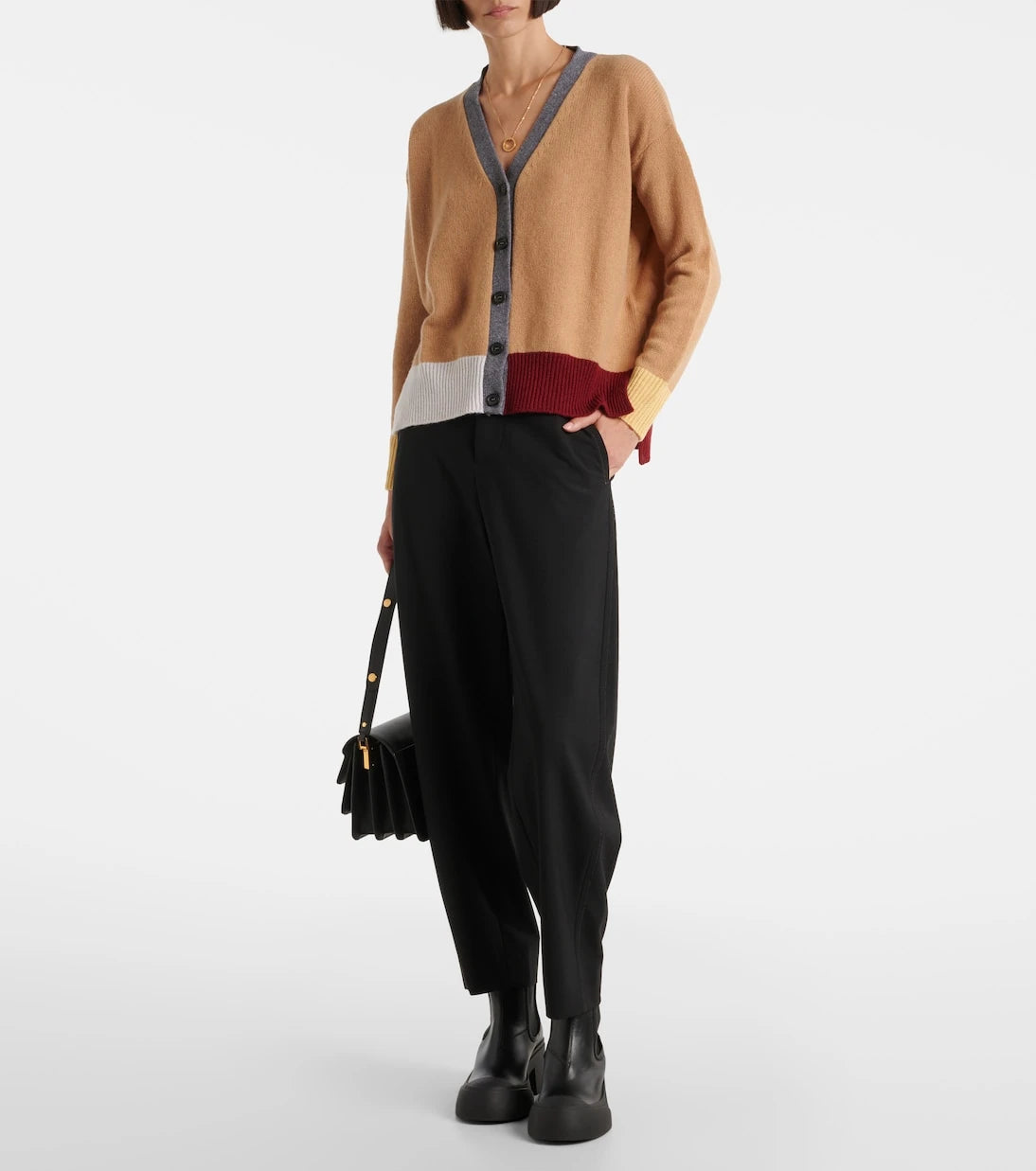 Marni - High-rise tapered pants