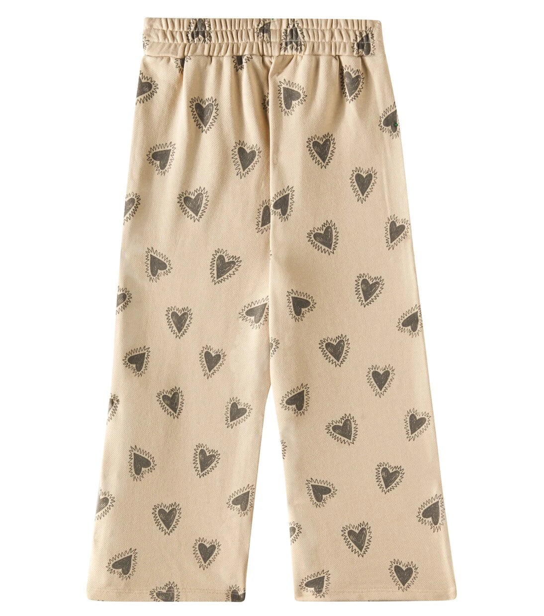 Rylee + Cru - Hearts cotton-blend wide-leg pants