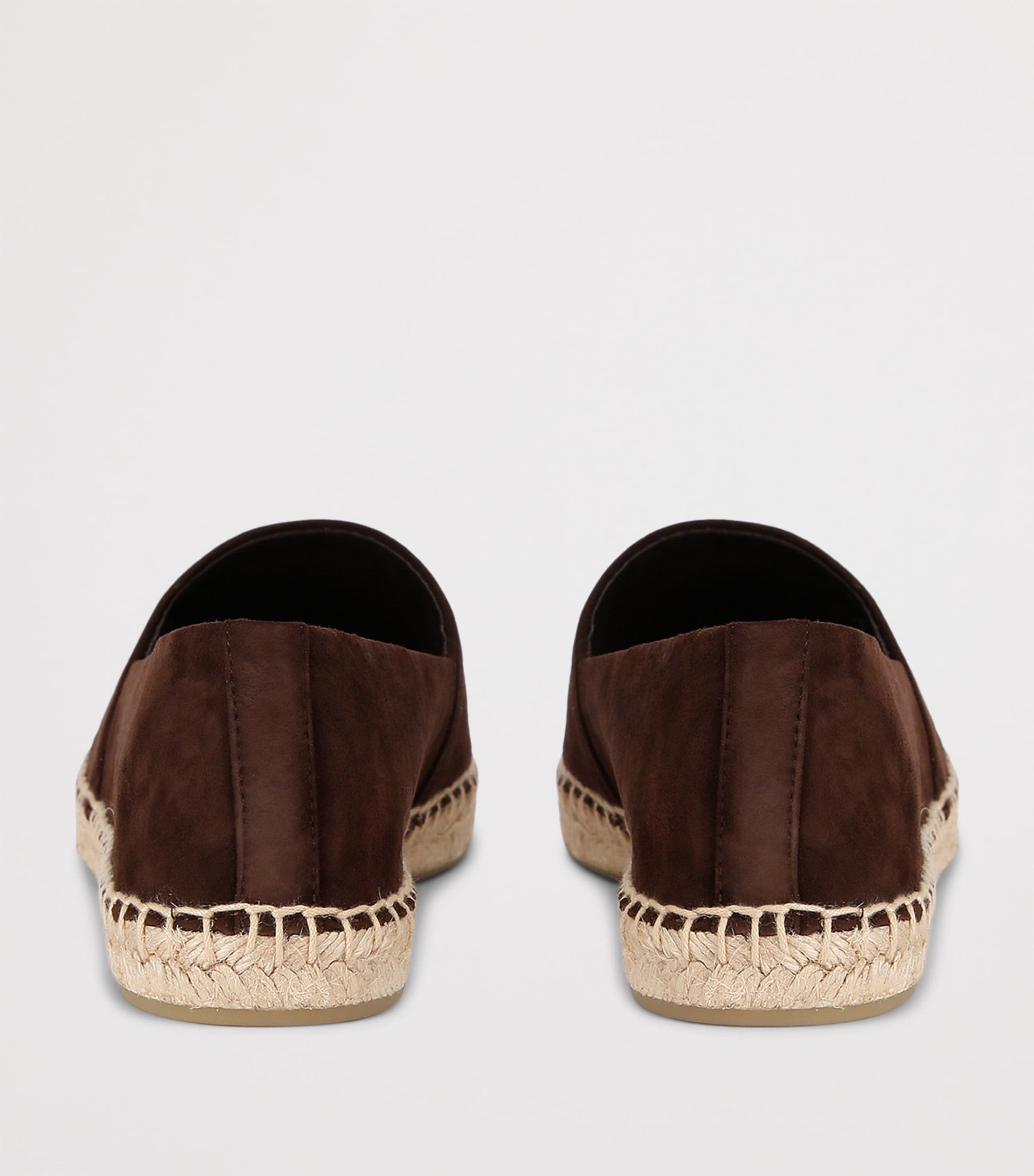 Tory Burch Brown Leather Eleanor Espadrilles
