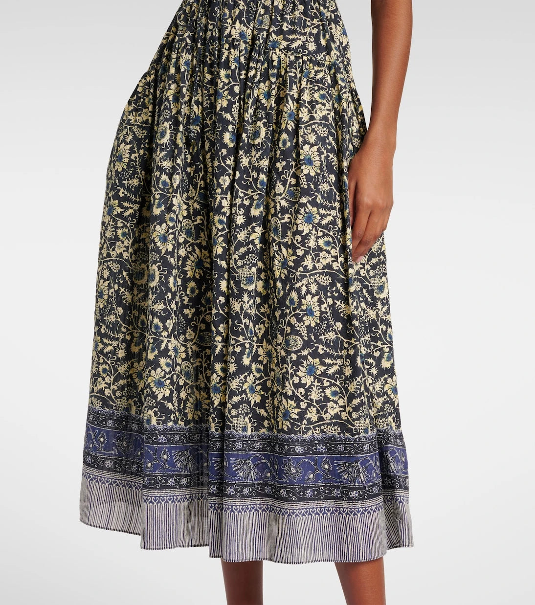 Ulla Johnson - Lyria floral cotton-blend midi dress