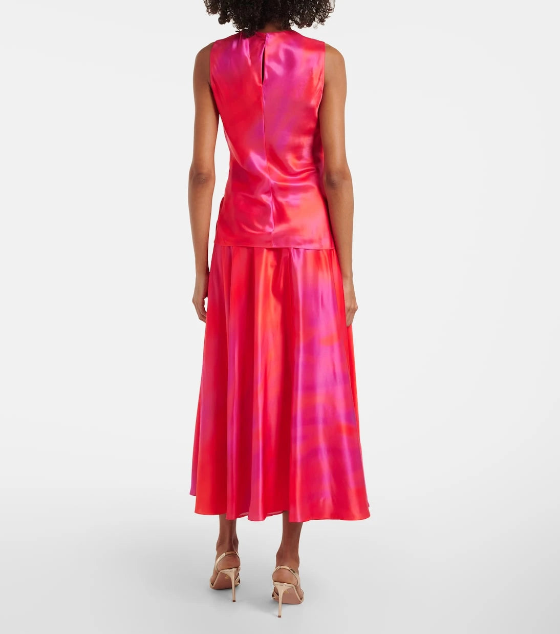 Roksanda - Kiara printed draped top