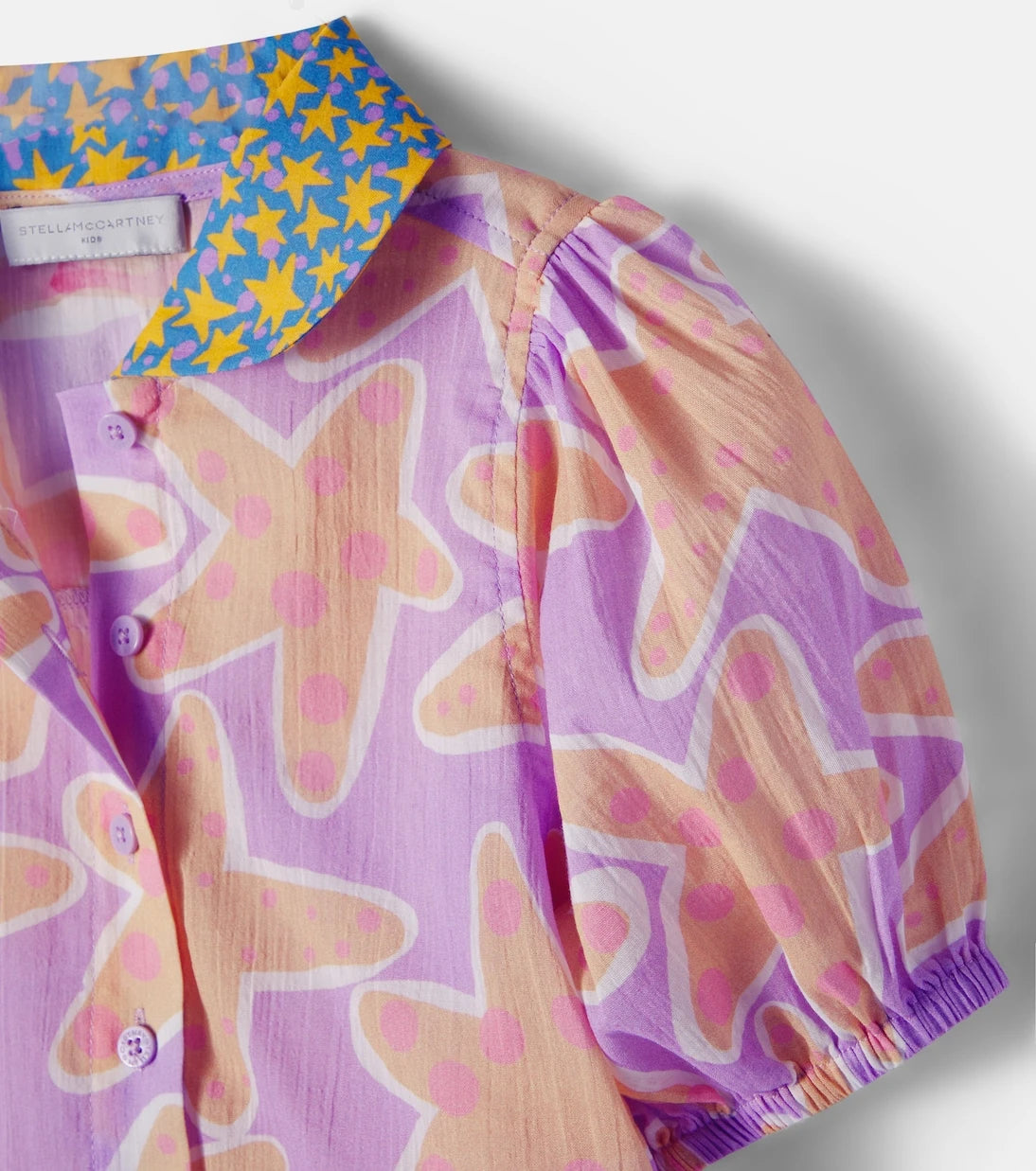 Stella McCartney Kids - قميص قطني مطبوع