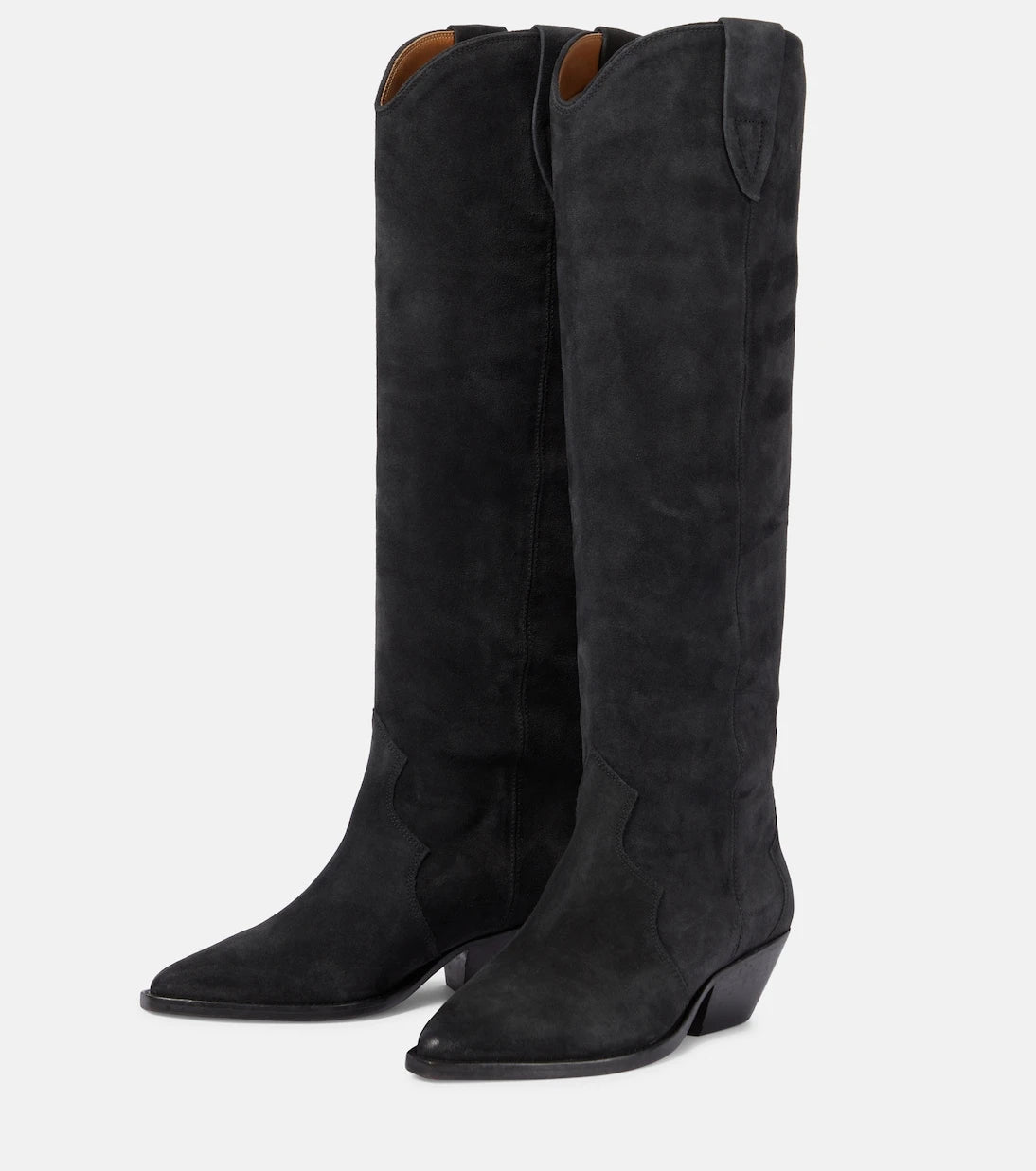 Isabel Marant - Denvee suede knee-high boots