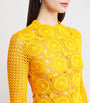 Yellow Knitted Alpamayo Maxi Dress