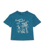 Emporio Armani Kids Cotton Beach Print T-Shirt (6-36 Months)