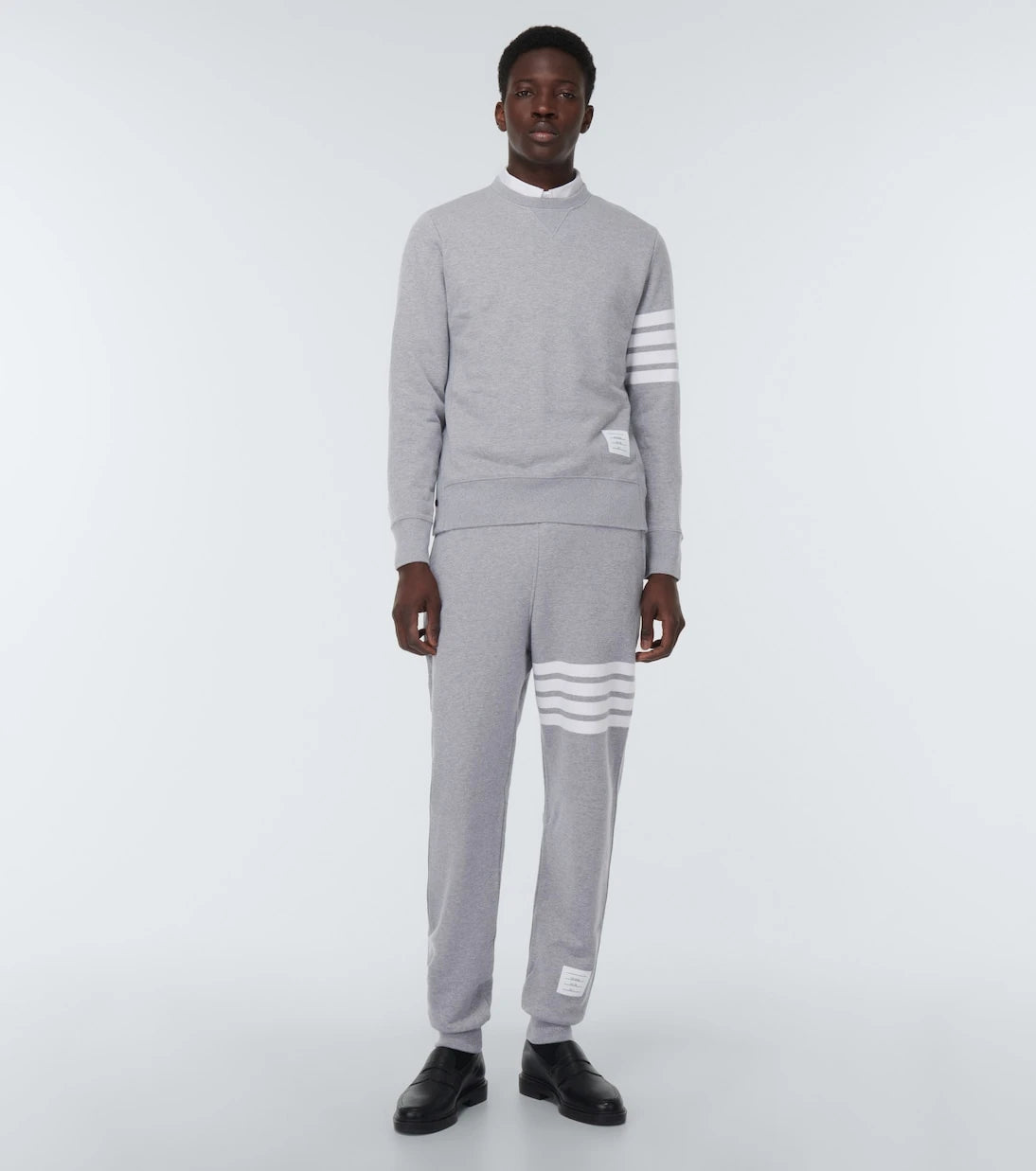 Thom Browne - 4-Bar cotton sweatpants
