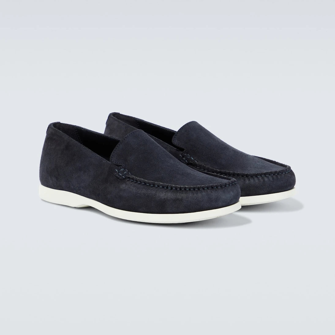 Manolo Blahnik - Monaco suede loafers