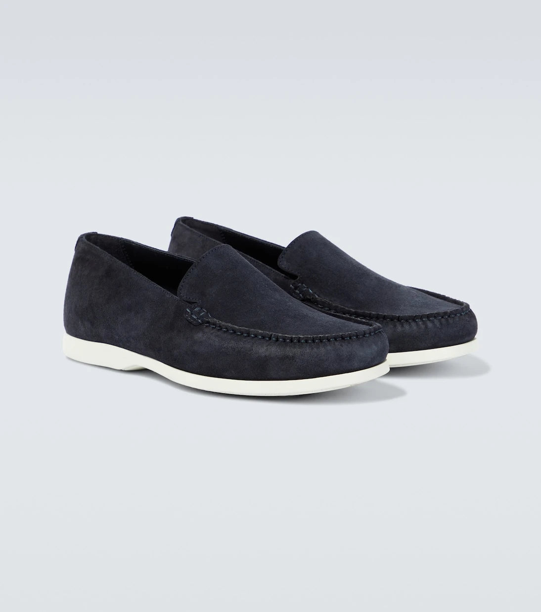Manolo Blahnik - Monaco suede loafers