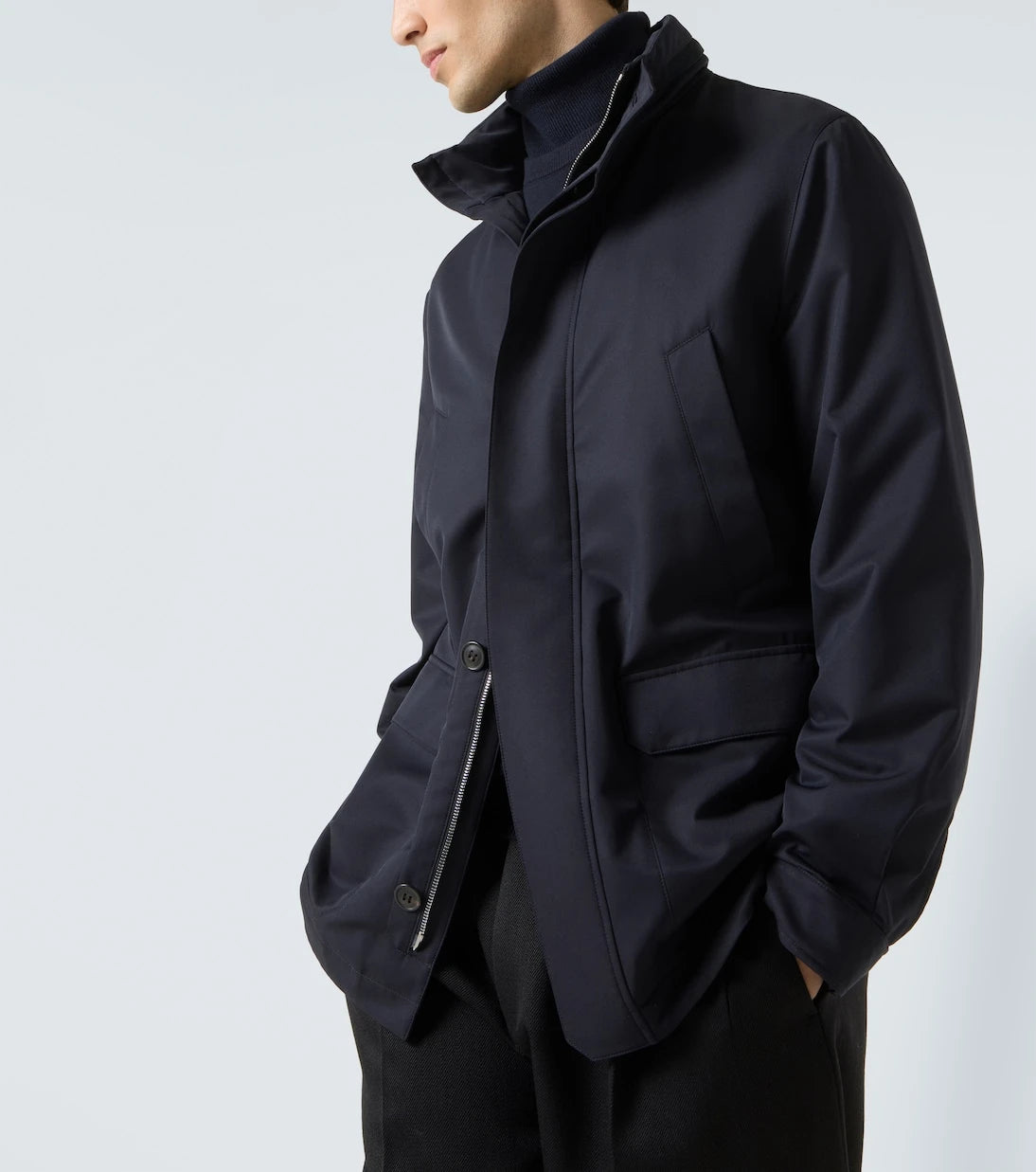 Zegna - Twill field jacket