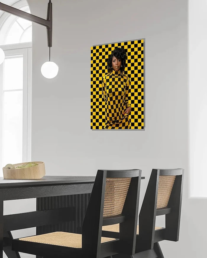 Графика върху акрилно стъкло a.i art HARTMAN Black Magic Woman 06 46x61 cm