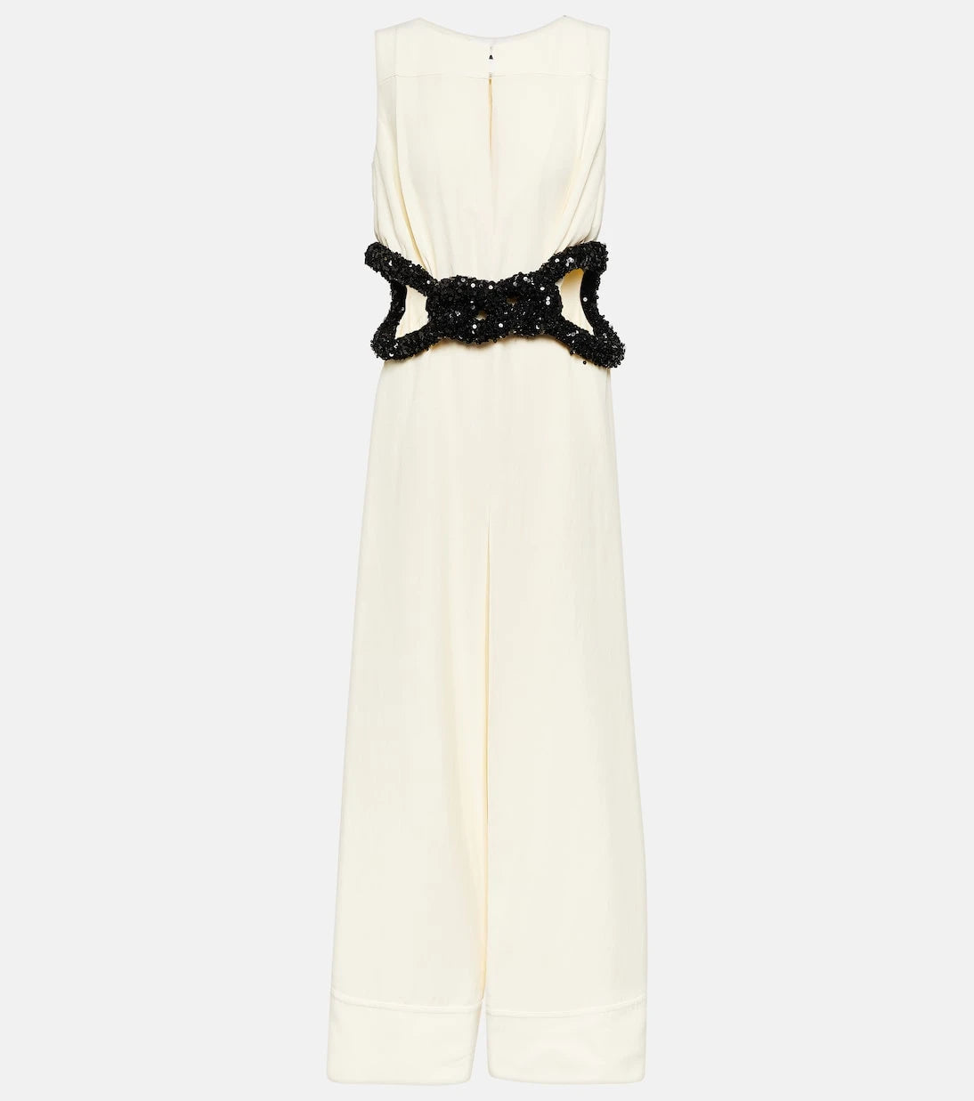 Jil Sander - Knotted cutout crêpe gown