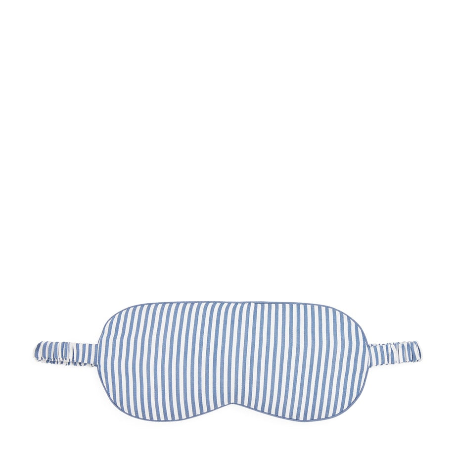 Cotton Striped Sleep Mask