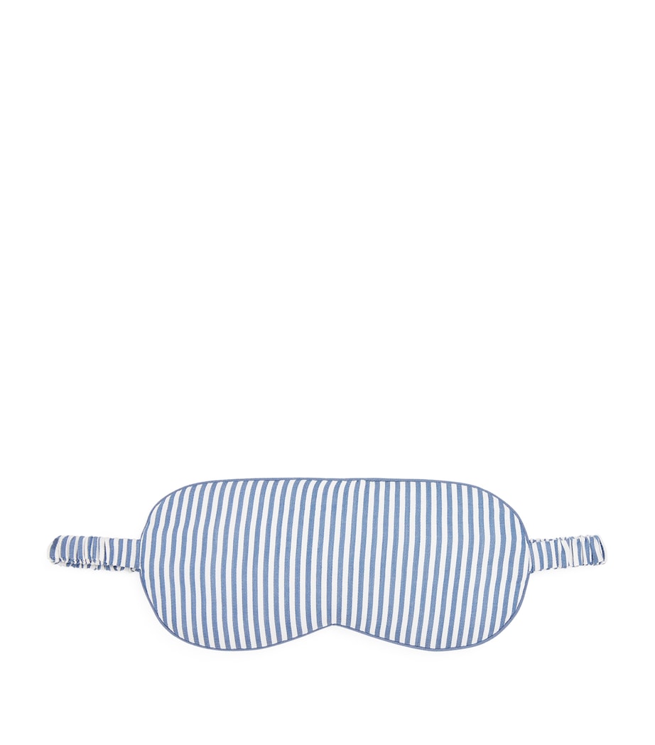 Cotton Striped Sleep Mask