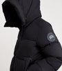 Canada Goose Black Down Packable EnduraLuxe Crofton Puffer Jacket
