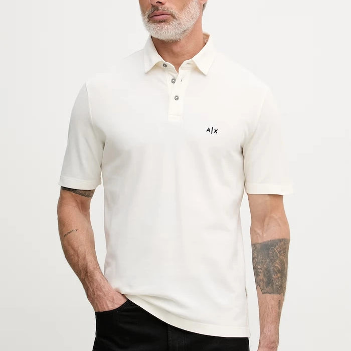 Armani Exchange тениска с яка мъжка памучна