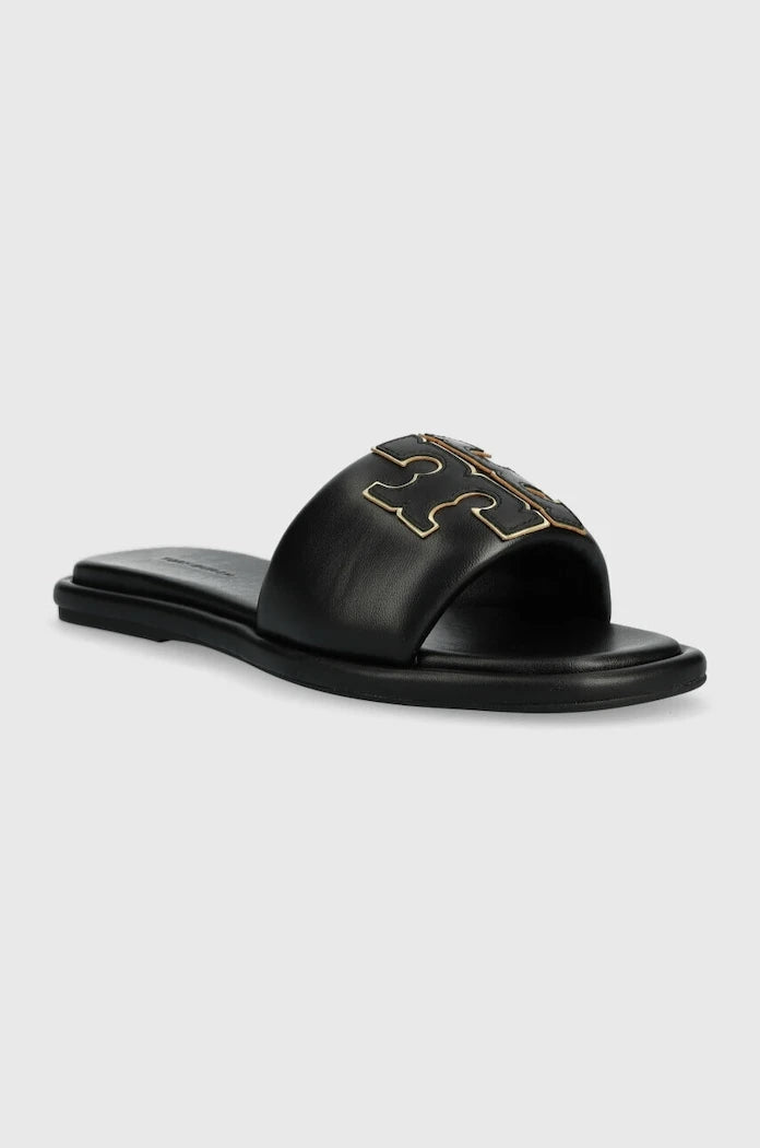 Кожени чехли Tory Burch Double T Sport Slide