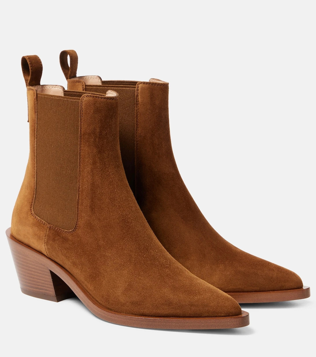 Gianvito Rossi - Wylie suede ankle boots