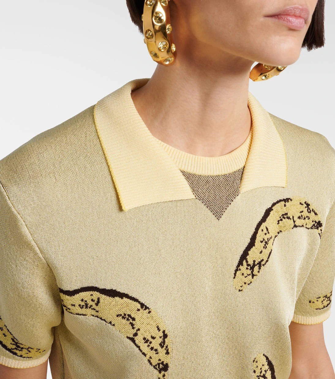 Jacquemus - Marino jacquard polo shirt