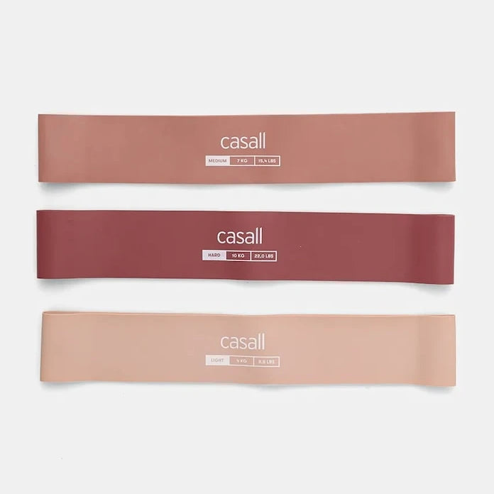 Casall Egzersiz Direnç Lastikleri (3 adet)