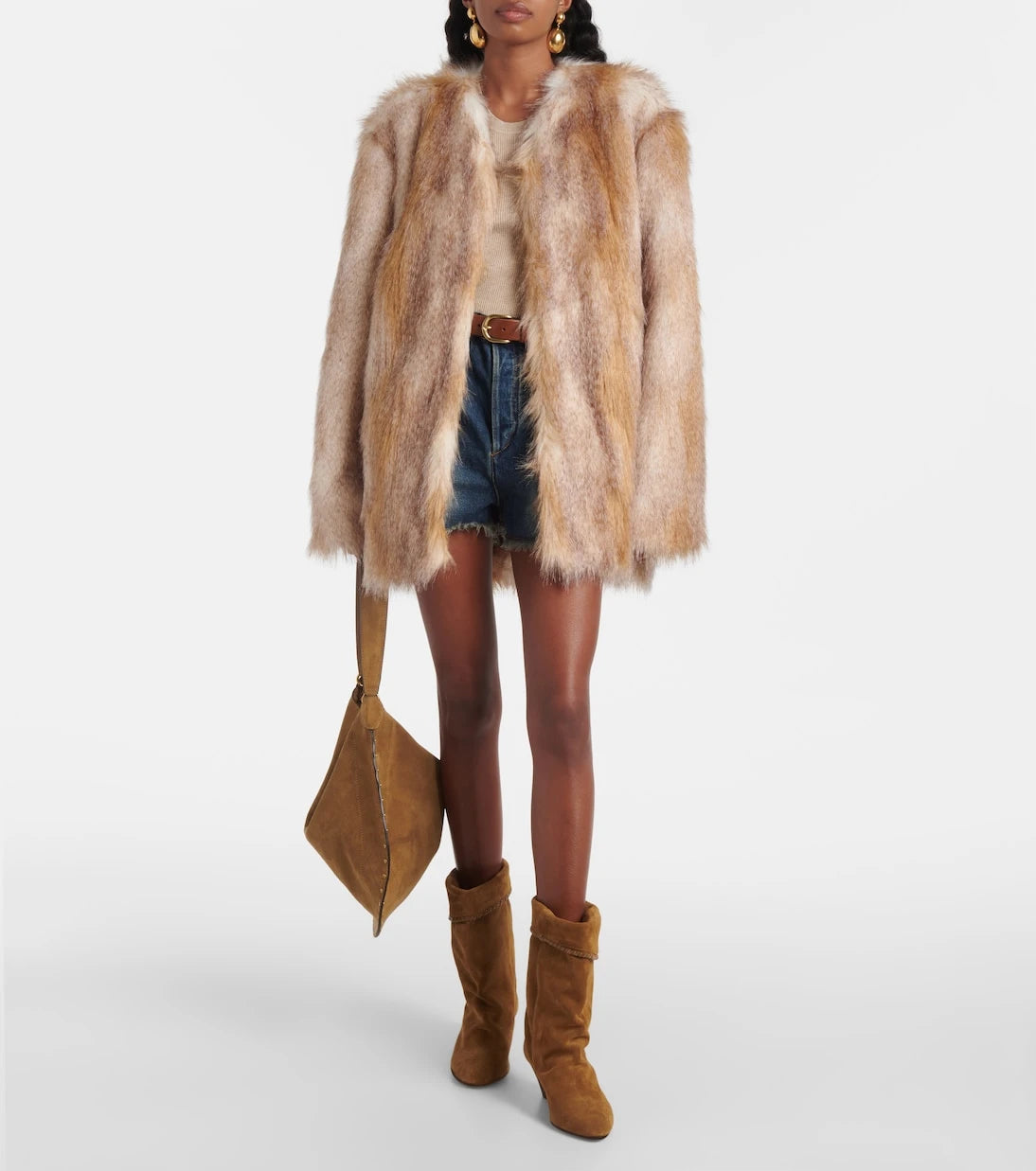 Isabel Marant - Oskan Large suede shoulder bag
