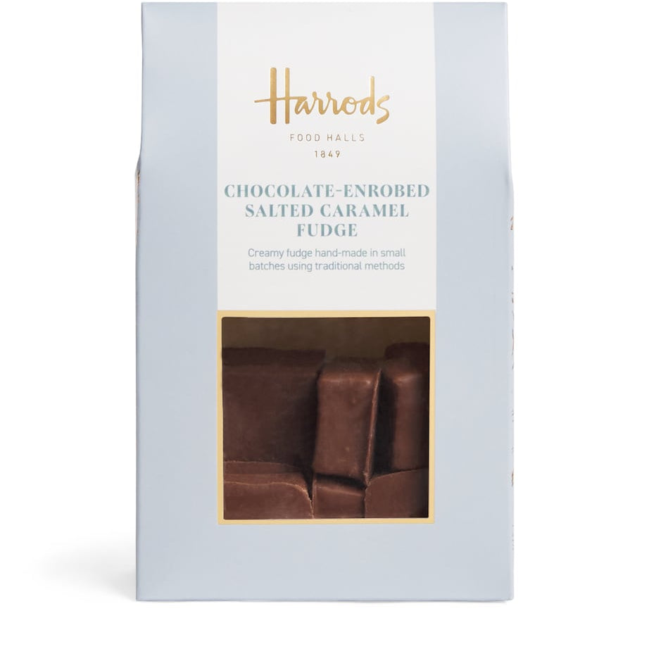Chocolate-Enrobed Salted Caramel Fudge (125g)