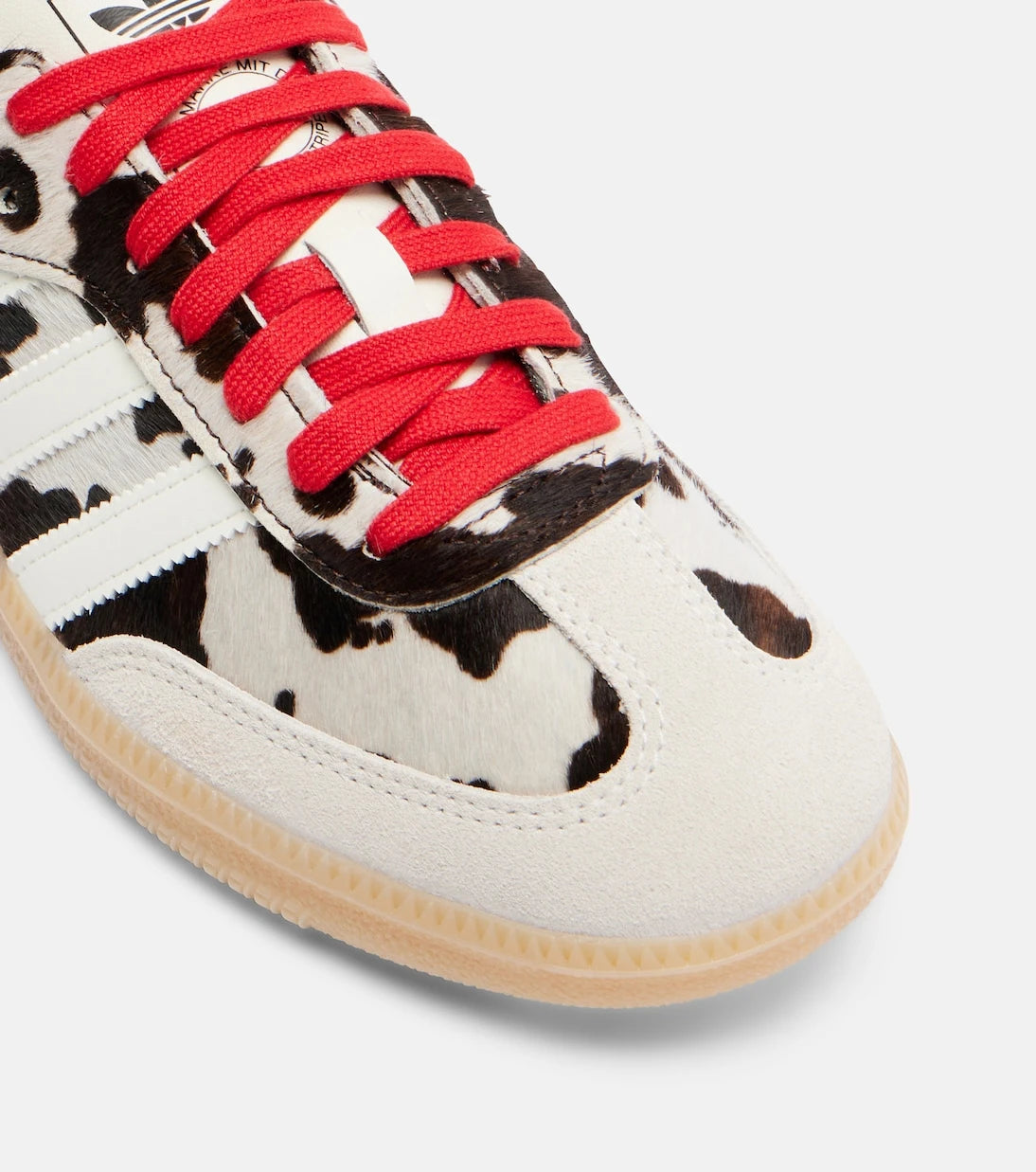 Adidas - Cow-print calf hair sneakers
