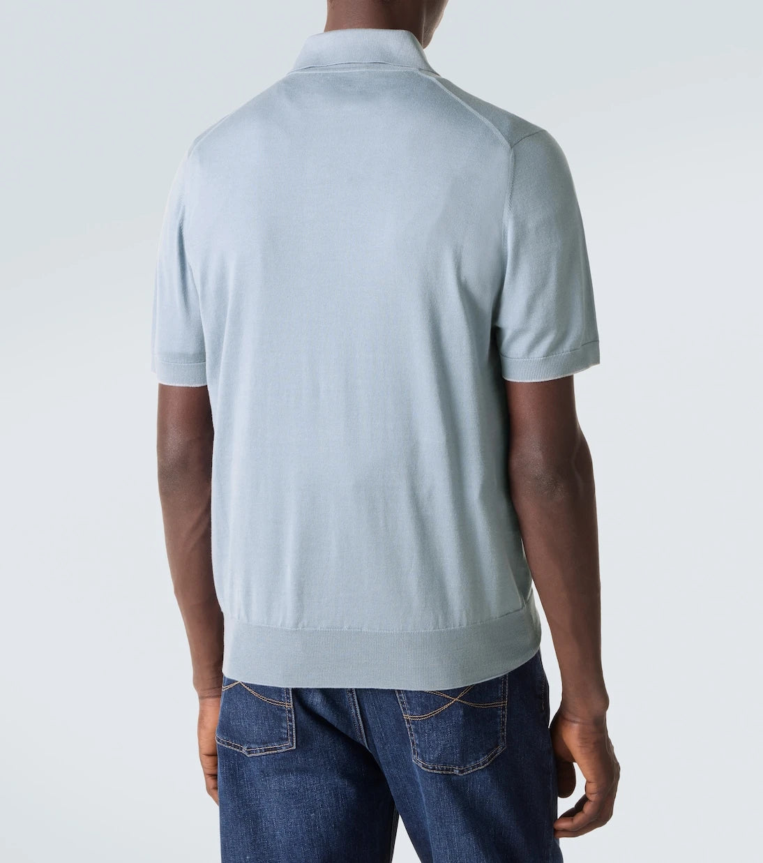 Brunello Cucinelli - Cotton piqué polo shirt