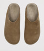 The Row Hudson Suede Slides