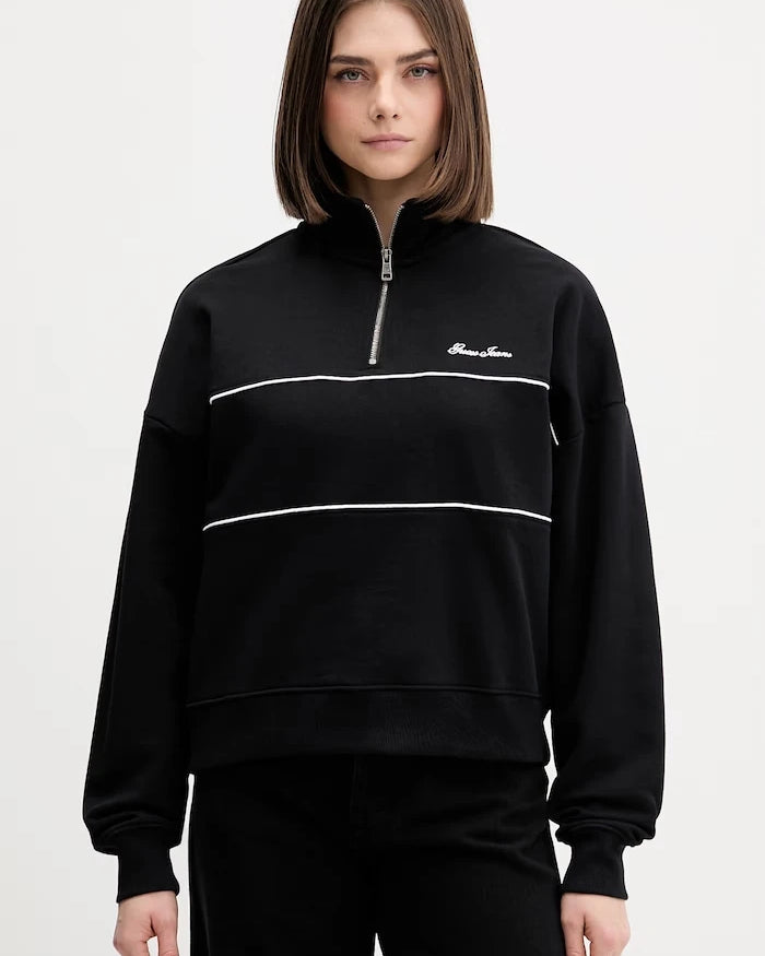 Guess Jeans Kadın Pamuklu Sweatshirt