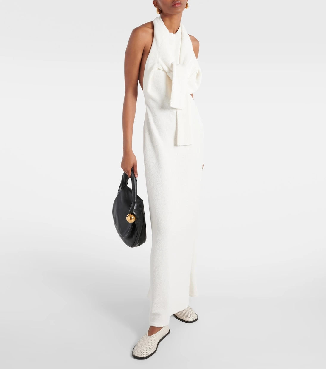 Proenza Schouler - حذاء باليه جلدي مسطح