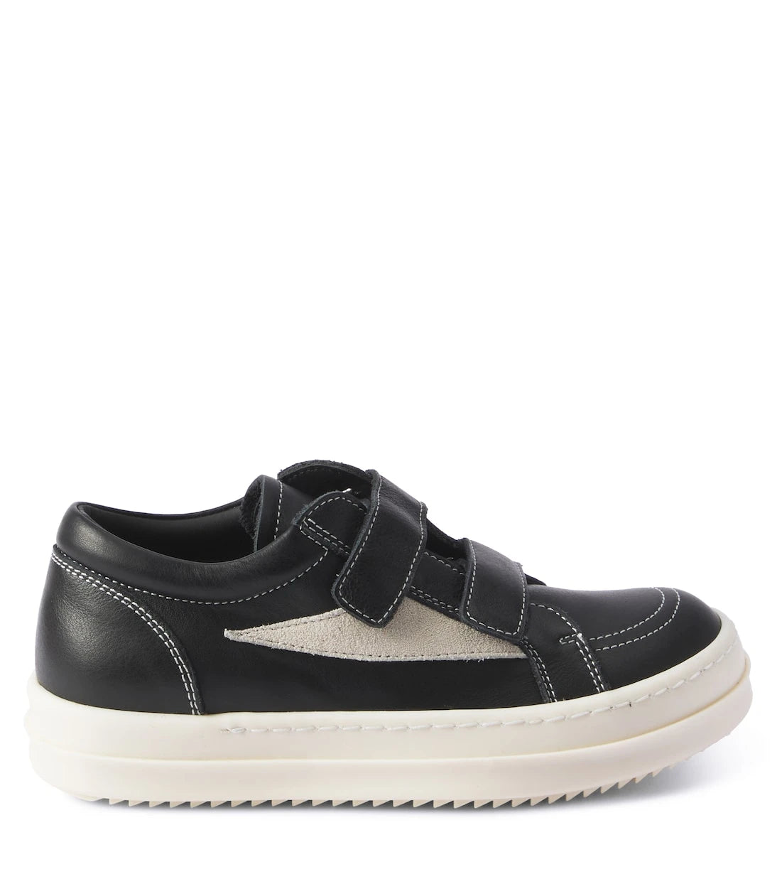 Rick Owens Kids - Straps Vintage leather low-top sneakers