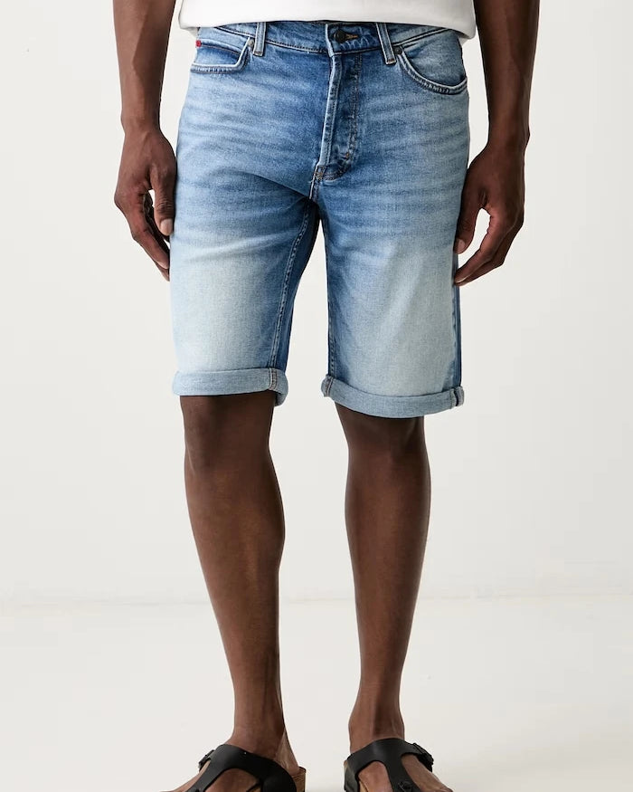 HUGO erkek denim şort HUGO 634/S