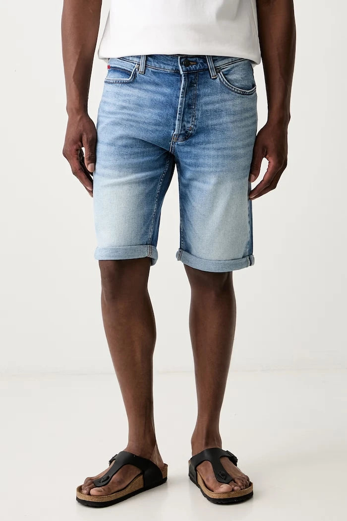 HUGO erkek denim şort HUGO 634/S