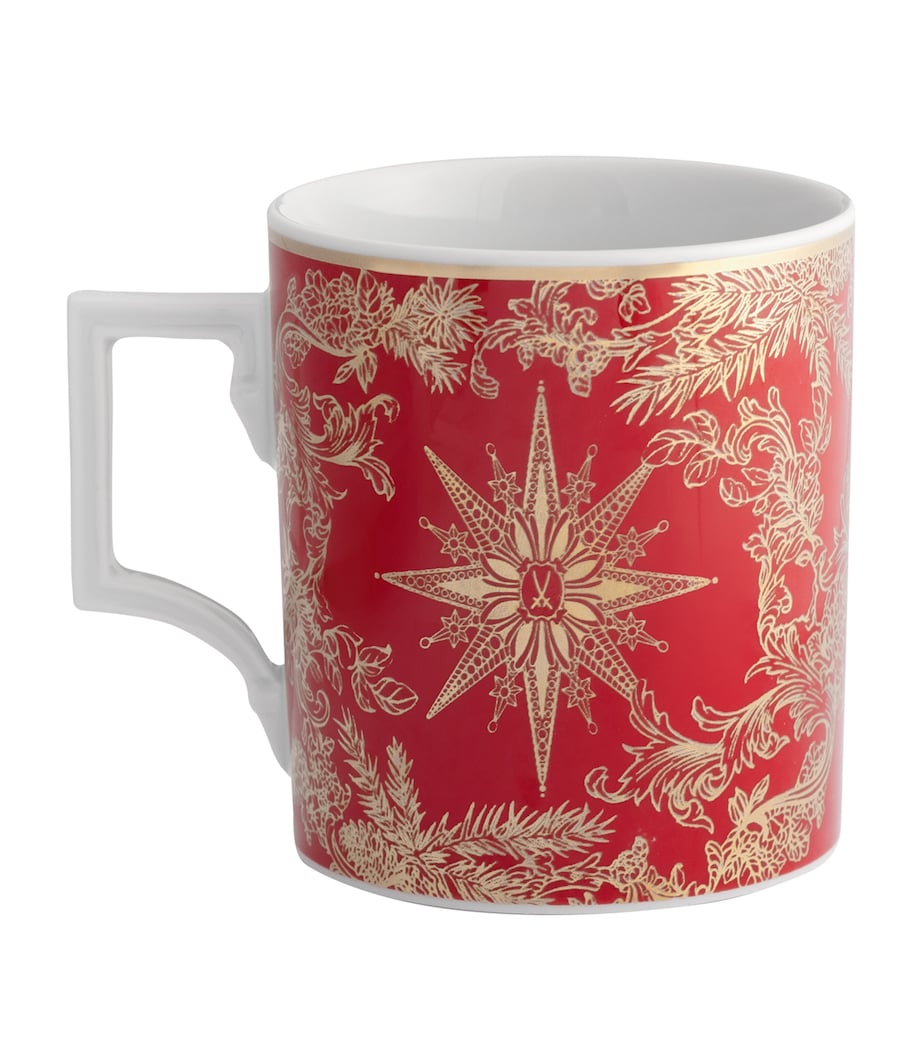 Meissen Porcelain Christmas Star Mug