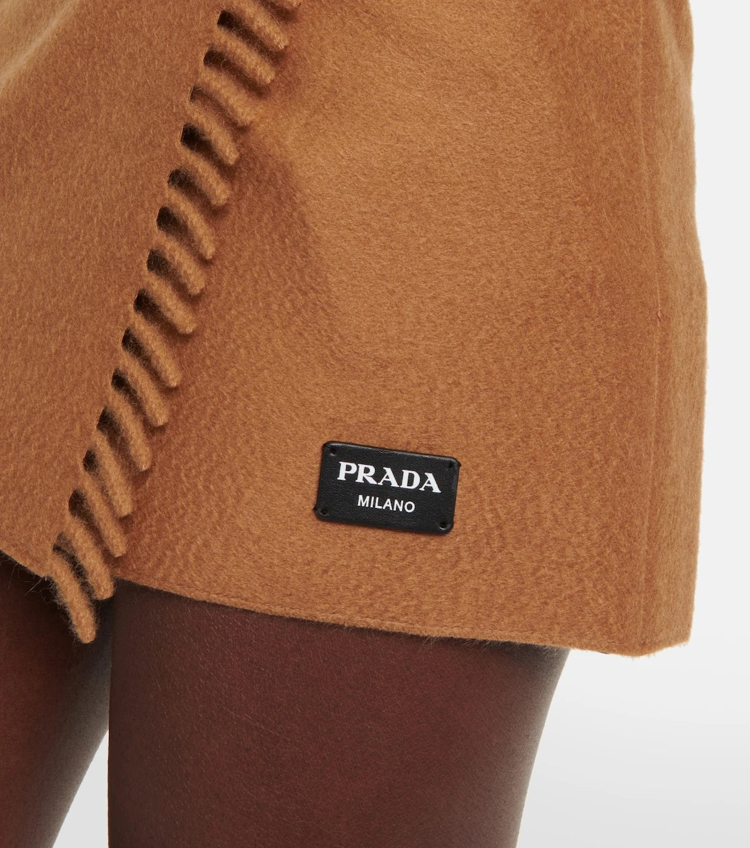 Prada - Cashmere miniskirt