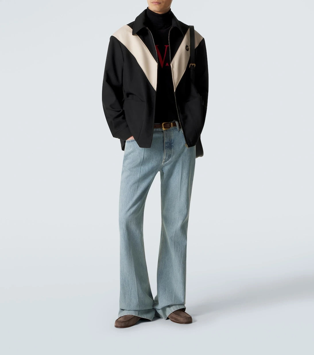Valentino - VLogo gabardine jacket
