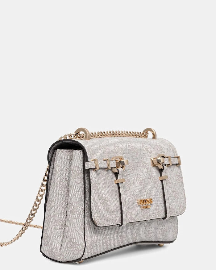 Guess LEONA suni deri kadın crossbody çanta