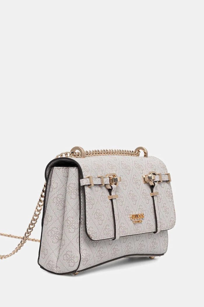 Guess LEONA suni deri kadın crossbody çanta
