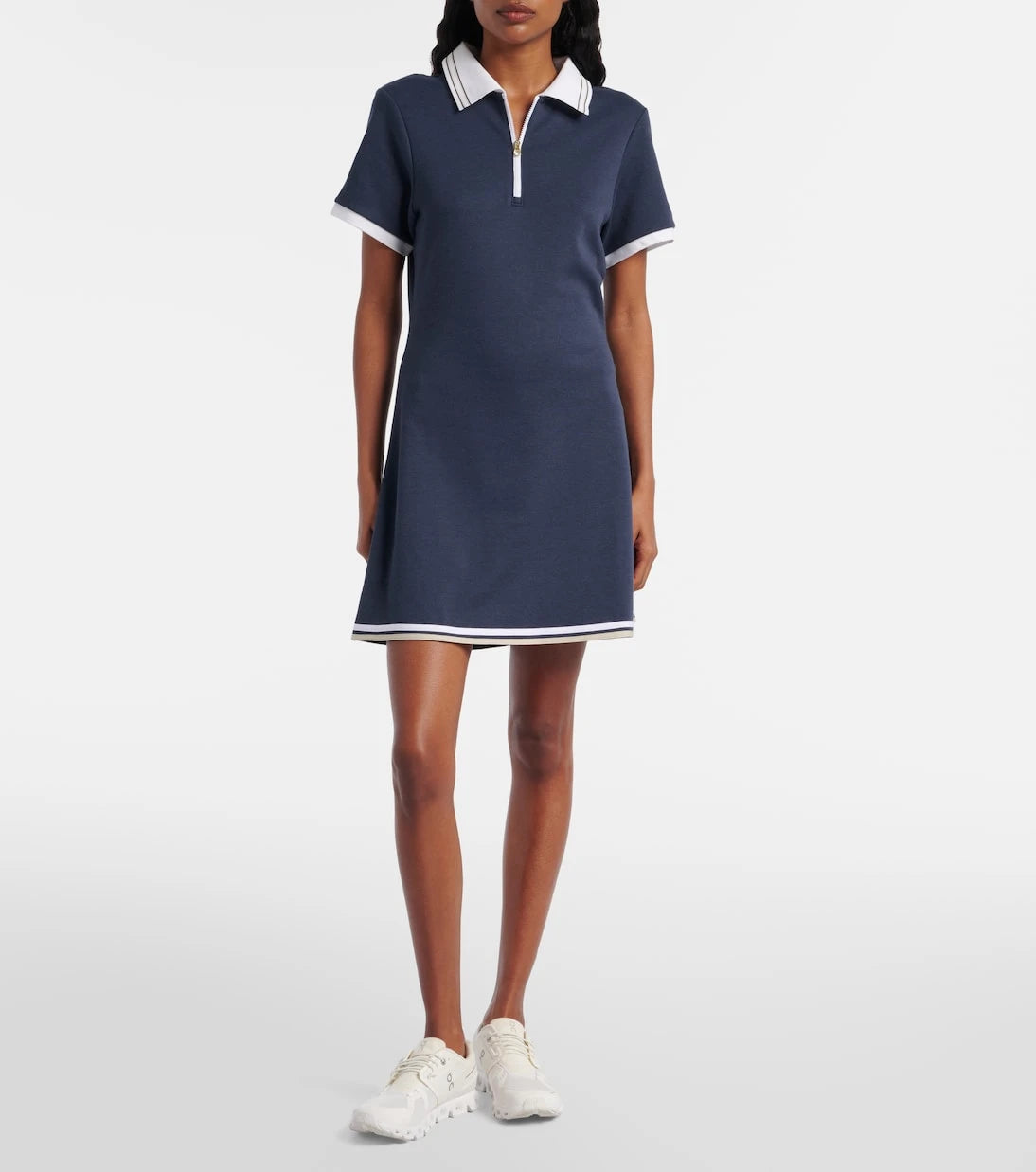 Varley - Valentina cotton-blend tennis dress