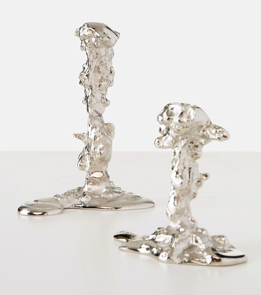 Polspotten - شمعدان Drip Large من الألومنيوم من تصميم Pascal Smelik