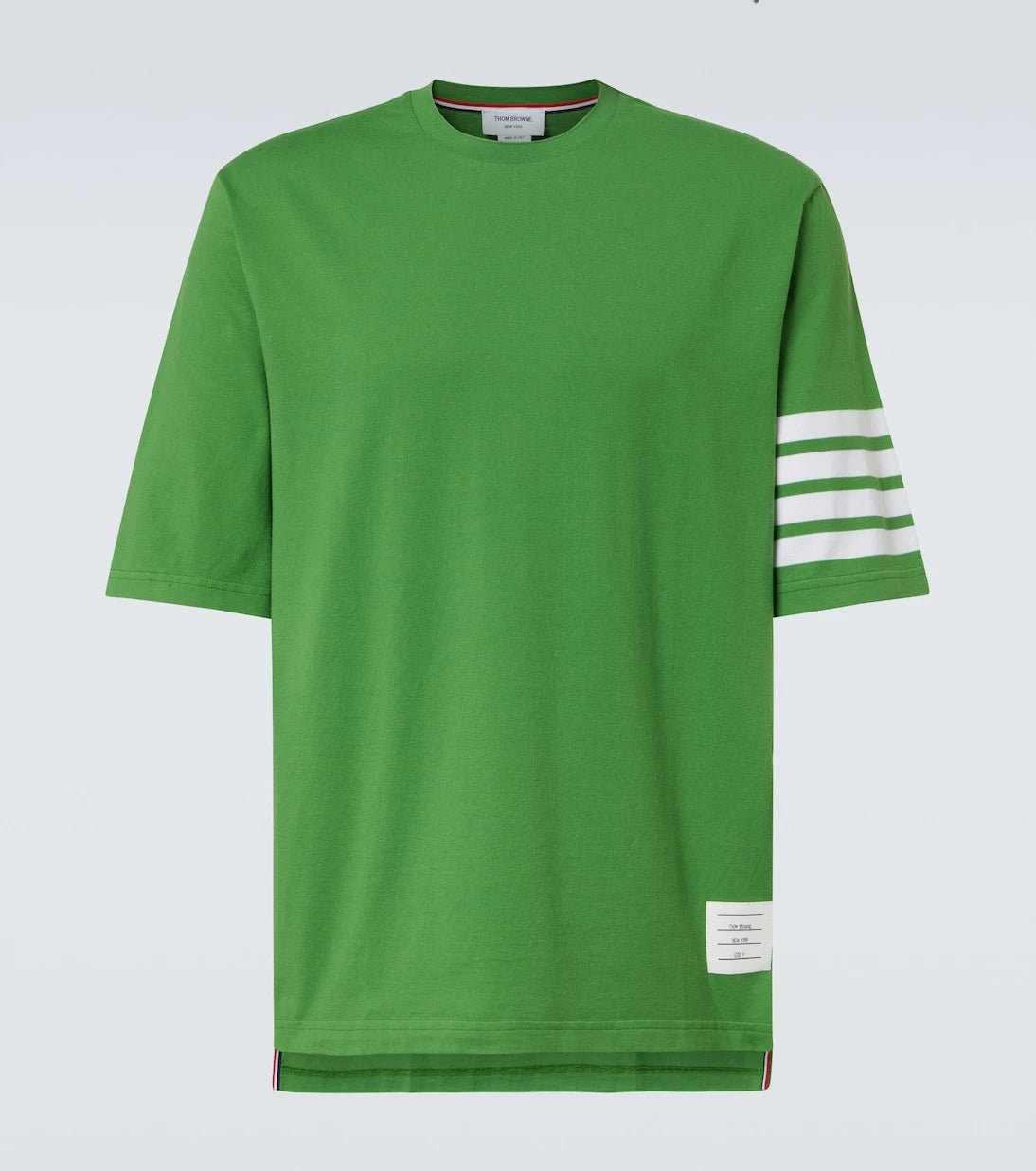 Thom Browne - 4-Bar cotton jersey T-shirt